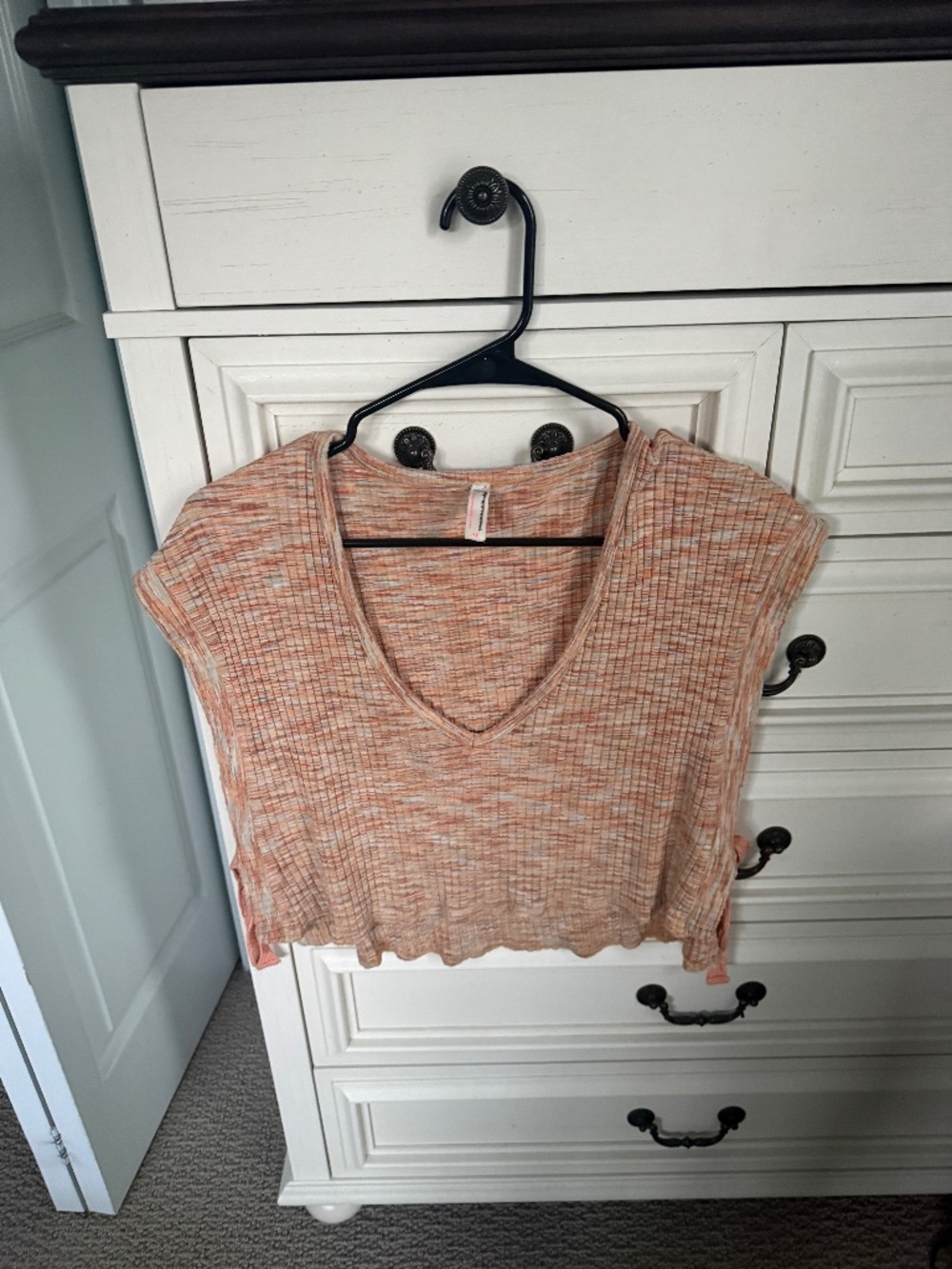 Free People - FP Movement -  Fab Flare Knit Top – Color: Sunset Combo - Size S